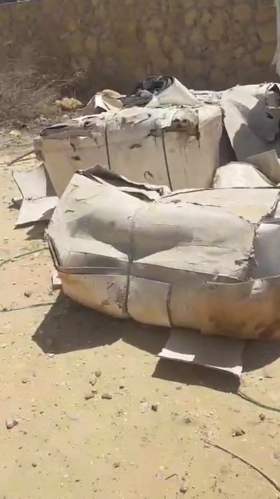 (LDPE) بكر غير مستخدم — أكياس صوامع — 5 إلى 10 أطنان